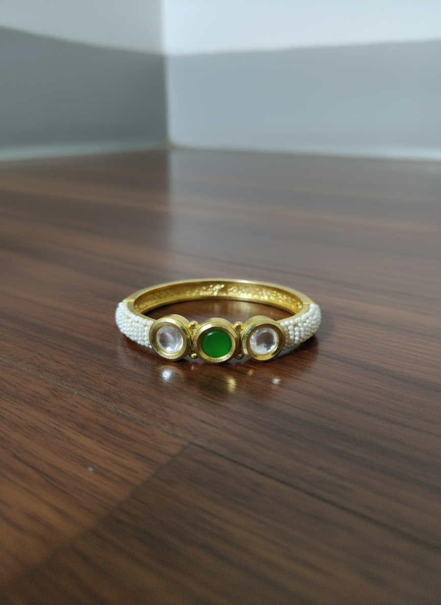 Multi-Strand Green Beaded Necklace and Earring Set